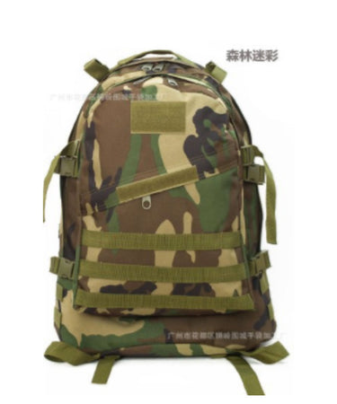 WOODLAND CAMO BACKPACK