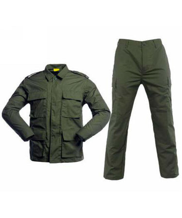 REGULAR BDU UNIFORM ARMY GREEN