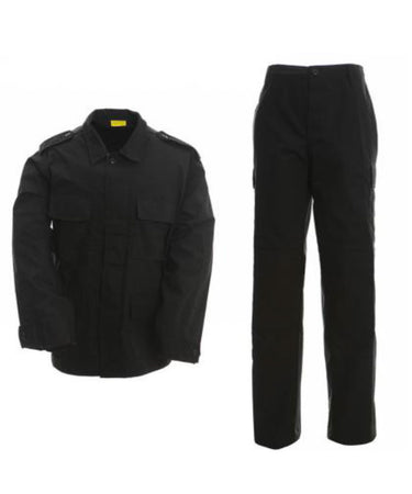 REGULAR BDU UNIFORM BLACK