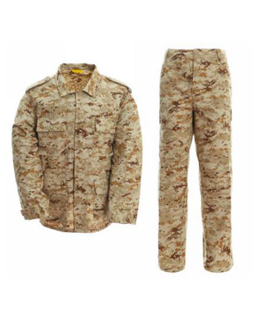 REGULAR BDU UNIFORM DIGITAL DESERT CAMO