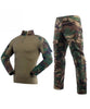 TACTICAL SUIT WOODLAND CAMO