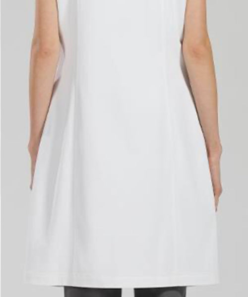 WOMEN LONG SLEEVES LAB COAT WITH DETAILS